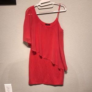 Asymmetrical cocktail dress